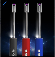 Briquet torche à gaz butane rechargeable, nouveau design, briquet en plastique écologique pour le camping, la cuisine, CE FCC