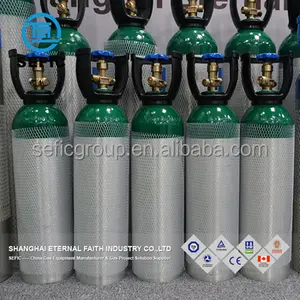 SEFIC IS09809-3 10L 의료 아산화 질소 가스 실린더, n2o/아산화 질소 가스 실린더