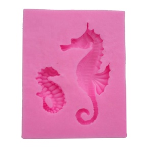 Meilleure vente, petits et grands hippocampes en forme d'outils de décoration de gâteaux, <span class=keywords><strong>moule</strong></span> en Silicone pour Fondant - Product Image 2