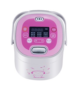 Ménage électrique coréenne <span class=keywords><strong>cambodge</strong></span> en céramique enduit intérieure pot multi fonction rose couleur mini cuiseur à <span class=keywords><strong>riz</strong></span> - Product Image 6