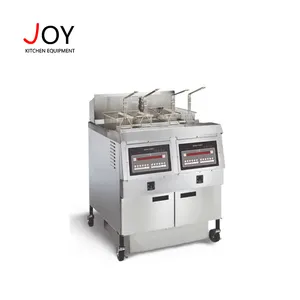 2 Tank 4 Bakset Komersial Gas Deep Terbuka Fryer Henny Penny Fryer OFG-322