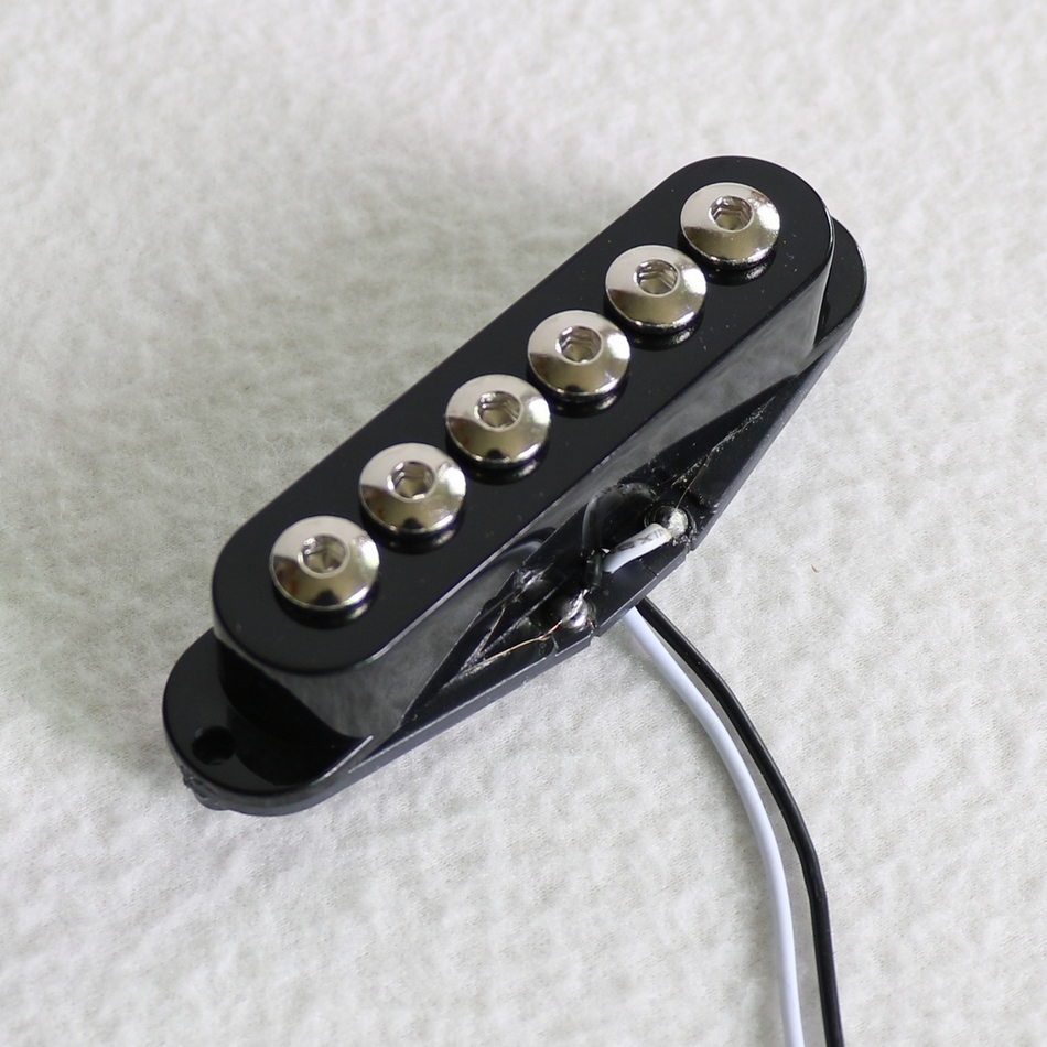 Large Hex Screw Pole Pieces Single Coil Guitar Pickups with