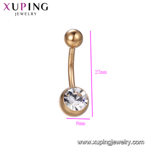 D-34 Xuping Thời Trang Thanh Lịch Đơn Đá Bụng Nút - Product Image 2