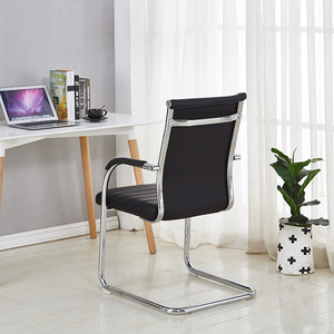 Comercio al por mayor cómoda oficina ejecutiva de cuero asientos <span class=keywords><strong>trabajo</strong></span> entrenamiento <span class=keywords><strong>personal</strong></span> invitado visitante sillas - Product Image 3