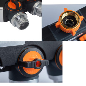 Lưu Lượng Cao 4-Outlet Vườn <span class=keywords><strong>Hose</strong></span> Manifold Vòi Adaptor - Product Image 5