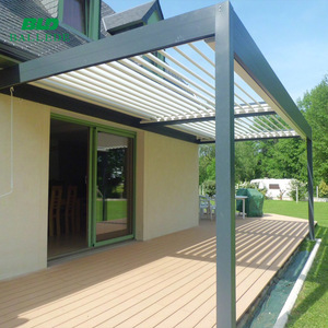 Poudre <span class=keywords><strong>enduit</strong></span> imperméable <span class=keywords><strong>lame</strong></span> pliante en aluminium pergola de persienne - Product Image 5