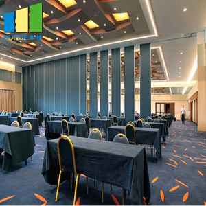 Thiết Kế Hiện Đại Có Thể Tháo Rời Nhôm Văn Phòng Trượt Phân Vùng Tường Cách Âm Phòng Họp Âm Thanh Phân Vùng - Product Image 6