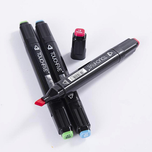 30 couleurs à Base D'alcool Stylo Marqueurs Marqueurs permanents Stylo Pinceau Pour Dessiner des Mangas - Product Image 4