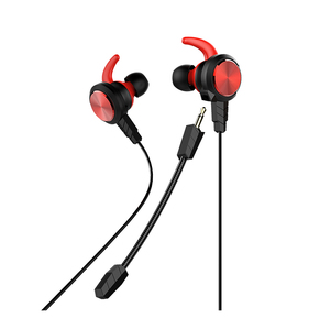 Antibruit Intra-auriculaires filaire communication <span class=keywords><strong>3</strong></span>.5mm casque de <span class=keywords><strong>jeu</strong></span> avec microphone pour ordinateur - Product Image 1