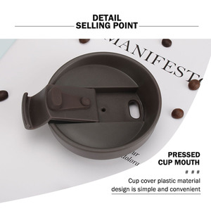 Promocional de Fondo <span class=keywords><strong>500</strong></span> ml personalizado vacío aislamiento termo de café de viaje taza de acero inoxidable - Product Image 2