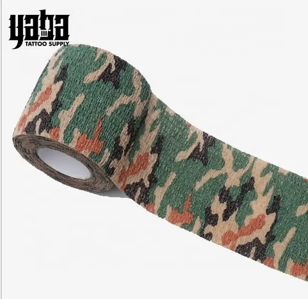 Yaba Camouflage Series Tattoo Bandage For Grip Cover Tattoo Wholesale