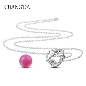 Cage cristal <span class=keywords><strong>Bola</strong></span> Ball Musical <span class=keywords><strong>Bola</strong></span> nouveau carillons <span class=keywords><strong>de</strong></span> <span class=keywords><strong>grossesse</strong></span> harmonie <span class=keywords><strong>Bola</strong></span> collier pour ange bébé Angle appelants - Product Image 6