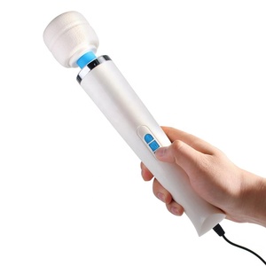 110V <span class=keywords><strong>220V</strong></span> yumuşak silikon kadın yetişkin oyuncak değnek vibratör - Product Image 1