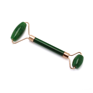 Jade rodillo masajeador Facial completa del cuerpo de la mandíbula cuello de <span class=keywords><strong>masaje</strong></span> jade natural masajeador facial de - Product Image 2