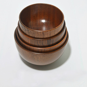 Ciotola <span class=keywords><strong>in</strong></span> <span class=keywords><strong>legno</strong></span> per insalata di frutta ecologica per ciotola e piatto di riso per bambini e bambini - Product Image 2