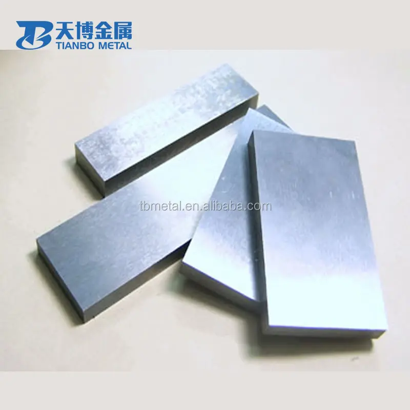 Stock gr2 gr5 lamiera di titanio sottile lucidata kg 3mm prezzo gr1 per fornitore di fabbrica industriale baoji tianbo metal