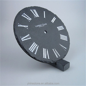Ménage décoré quartz ardoise mur horloge mécanisme - Product Image 1