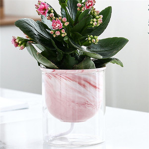 Nouveau design <span class=keywords><strong>pas</strong></span> <span class=keywords><strong>cher</strong></span> décor à la maison mini pot en céramique/balcon table de bureau décoratif en marbre succuclent planteur - Product Image 4