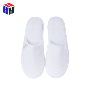 Alta qualità durevole logo personalizzato Hotel pantofole monouso panno morbido spugna <span class=keywords><strong>uomo</strong></span> donna Spa Hotel pantofola - Product Image 3