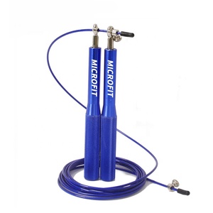 Professional Sport Fitness <strong>Jump</strong> <strong>Rope</strong> Speed Cable With Bearings Training Skipping <strong>Rope</strong> Adjustable Pp/alu Handle+ Steel Cable - Product Image 1