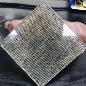 丝网玻璃装饰铜板层压玻璃