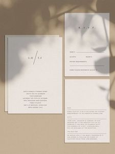 <span class=keywords><strong>Faire</strong></span>-<span class=keywords><strong>part</strong></span> d'invitation élégante avec lettres en carton, carton de <span class=keywords><strong>fête</strong></span> - Product Image 6