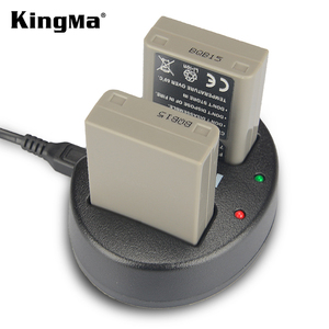 KingMa Battery Kit 2 Pack 1220mAh BLN-1 Akku mit zwei Micro USB-Ladegeräten und Schutzhülle für Olympus E-M1 E-M5 E-M5II - Product Image 4