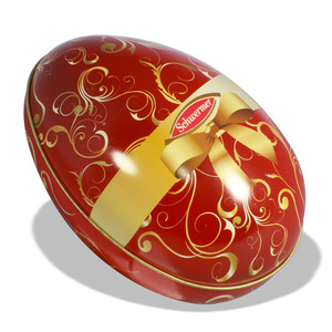 Caja de hojalata para regalo de Pascua, caja de hojalata para huevos de Pascua - Product Image 1