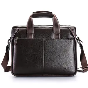 leather laptop messenger office bags for men 2019 shoulder bags FSM126