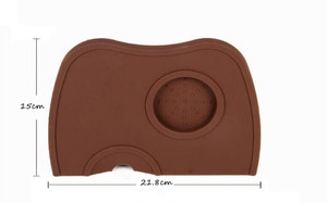 Tapis pour café expresso, doseur Tapis d'angle en Silicone perforé, outil de dootage du café - Product Image 4