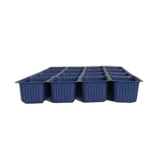 Pvc Plastic Rice Nursery Plant Seed Starter Growing Tray Plastic Seed Germination Tray For Farm