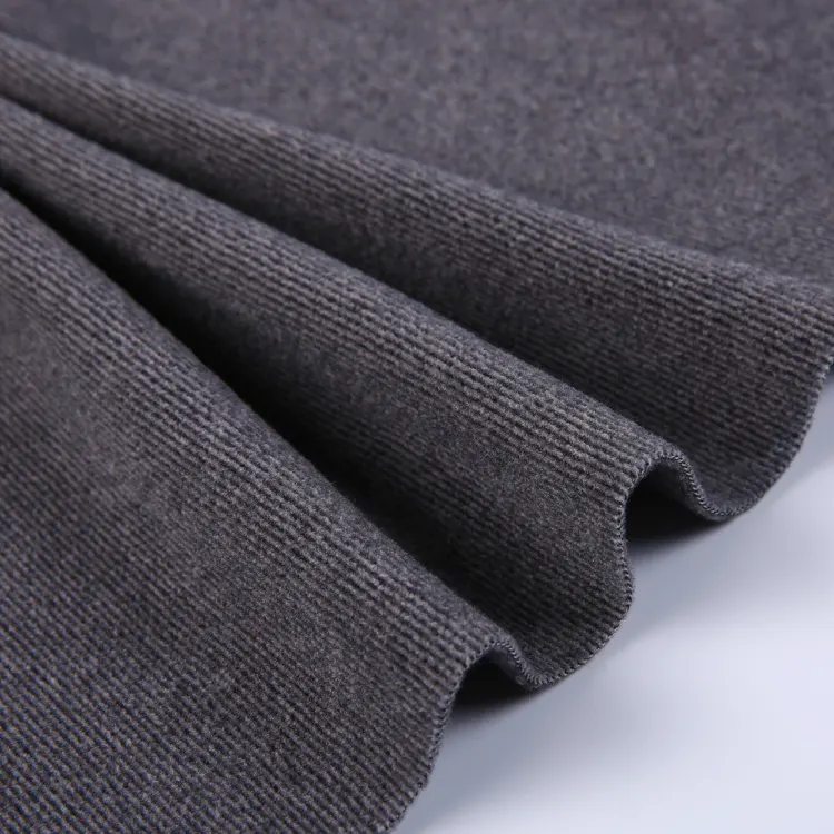 Sọc lông cừu thành phần vải polyester vải dệt kim trong tirupur