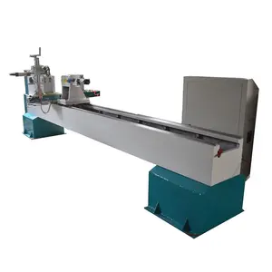Double cutters single axis 3 axis 4 axis wood lathe with air cooled spindle