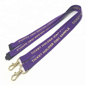 Fantezi Özelleştirilmiş <span class=keywords><strong>Promo</strong></span> Mor Çift Klipler Anahtar Tutucu Güvenlik Boyunluklar - Product Image 2