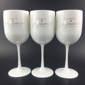 <span class=keywords><strong>Verre</strong></span> à vin blanc en <span class=keywords><strong>plastique</strong></span> <span class=keywords><strong>incassable</strong></span>, personnalisé, pour fête de mariage, pièces - Product Image 2