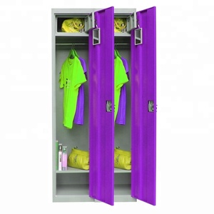 Haut de Gamme de Meubles À La Maison En Acier Almirah <span class=keywords><strong>Vestiaire</strong></span> 2 Portes Armoire En Métal - Product Image 4