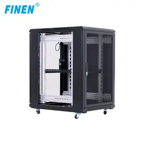 High Quality 19 Inch Standard SPCC Nas Server Case With Meshed Door For Ventilation