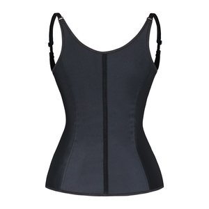 NANBIN جديد سترة نمط تسعة الصلب العظام اللاتكس مدرب خصر مشد - Product Image 2