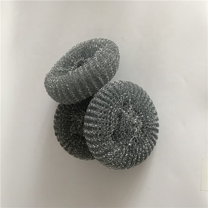 가정용 아연 수세미를 대량 아연 도금 메쉬 스크러버 - Product Image 5