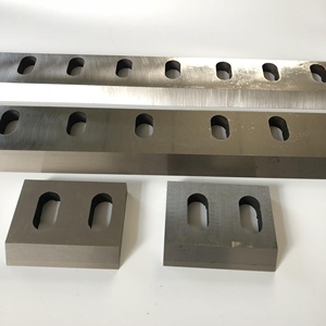 Lames de broyeur de déchets plastiques ABS/PP/PE/PET durables à haute dureté et de précision AMF HSS/SKD11, prix des broyeurs de recyclage - Product Image 6
