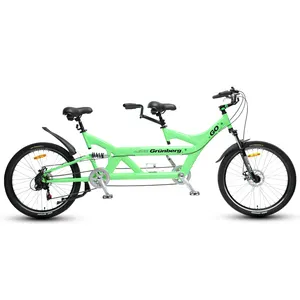 TXED Factory Bicicleta tándem de 26 pulgadas Bicicleta para 2 personas