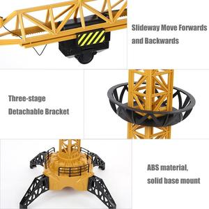 128Mm Grote Rc Torenkraan Afneembare Beugel Truck 2.4G 6ch Rc Bouwmachines - Product Image 5