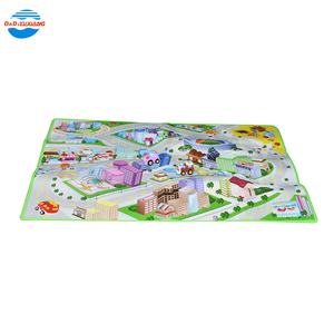 Carton imprimé <span class=keywords><strong>voiture</strong></span> doux <span class=keywords><strong>tapis</strong></span> de jeu <span class=keywords><strong>jouet</strong></span> <span class=keywords><strong>tapis</strong></span> de jeu pour enfants - Product Image 1