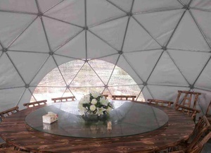 Tente sphérique en PVC blanche et transparente, toit en forme de dôme géomantique, à vendre, offre spéciale, - Product Image 6