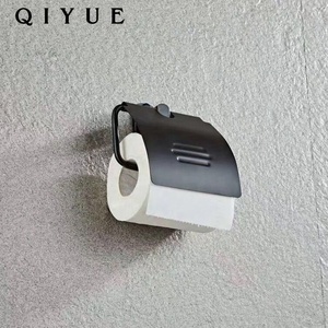 Mới Hiện Đại Phụ Kiện Phòng Tắm Brass Chất Lượng Treo Tường Màu Đen Orb Hoàn Thành Gấp Khăn Giá - Product Image 6