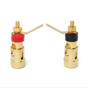 4 mét mạ vàng mùa xuân nạp Loa ràng buộc bài viết thiết bị đầu cuối cao cấp kết nối cho thiết bị âm thanh - Product Image 3