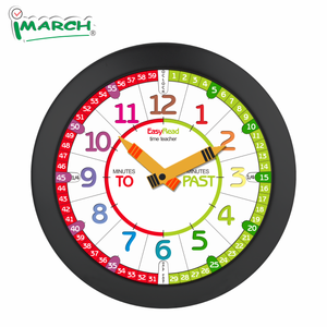 IMSH-Reloj de pared analógico de cuarzo para decoración del hogar, cronógrafo redondo, personalizado, de pared, WC21502 - Product Image 3
