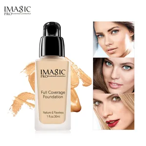 Imagic cosmetics new full coverage foundation spot rimozione fondotinta liquido fondotinta impermeabile opaco trucco
