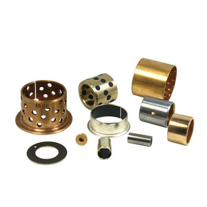 Oilless Ống Đồng Bearing <span class=keywords><strong>Bush</strong></span>, Tạo Thành Máy Brass <span class=keywords><strong>Graphite</strong></span> Chèn <span class=keywords><strong>Bush</strong></span>, CuSn10Pb6.5 (CuSn10Pb10) Bronze Thép Bụi - Product Image 2