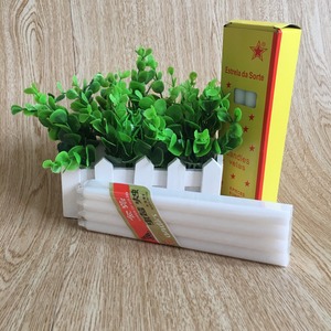 Cera de parafina purn blanco ácido esteárico celofán encogimiento apretado embalaje 23g blanco proveedor <span class=keywords><strong>velas</strong></span> - Product Image 1
